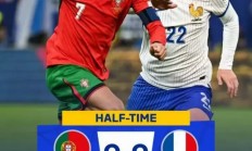 B体育活动-葡萄牙对抗法国，足球场上雄心勃发的简单介绍