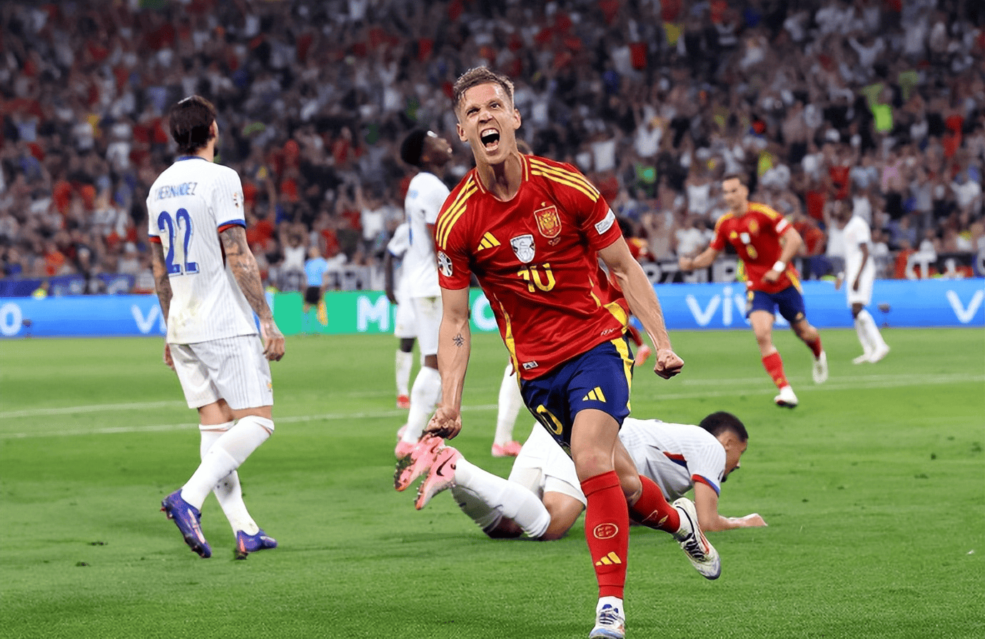 欧洲足球赛事中一场惊艳对强