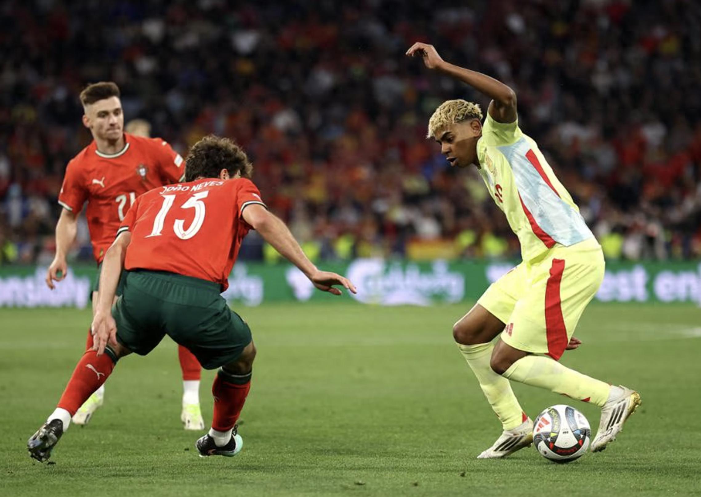 葡萄牙对抗法国，足球场上雄心勃发的简单介绍